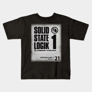 Solid State Logik // Minimalist Fanart Tribute Kids T-Shirt